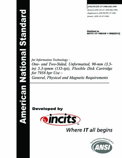 Standards PDF Cover Page